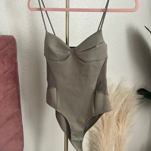 ❌SOLD❌Mesh detail bodysuit